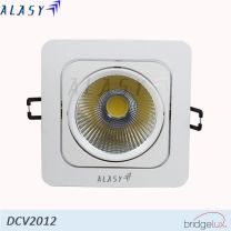 Đèn LED Âm Trần Vuông COB 12W | DCV2012
