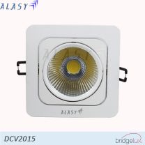 Đèn LED âm trần COB vuông 15w