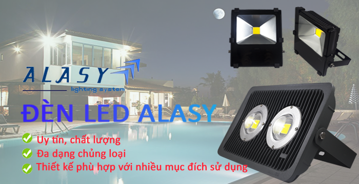 mẫu đèn led pha